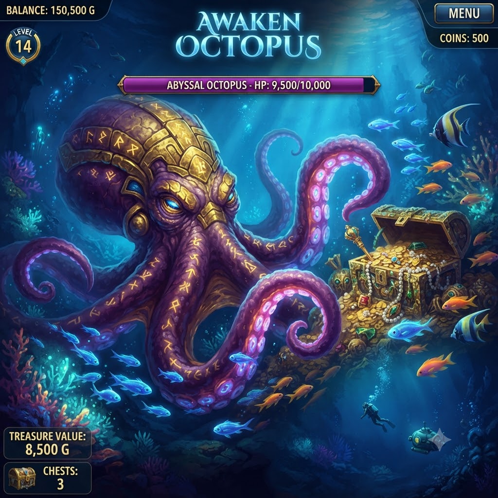 Awaken Octopus fish shooting game Philippines
