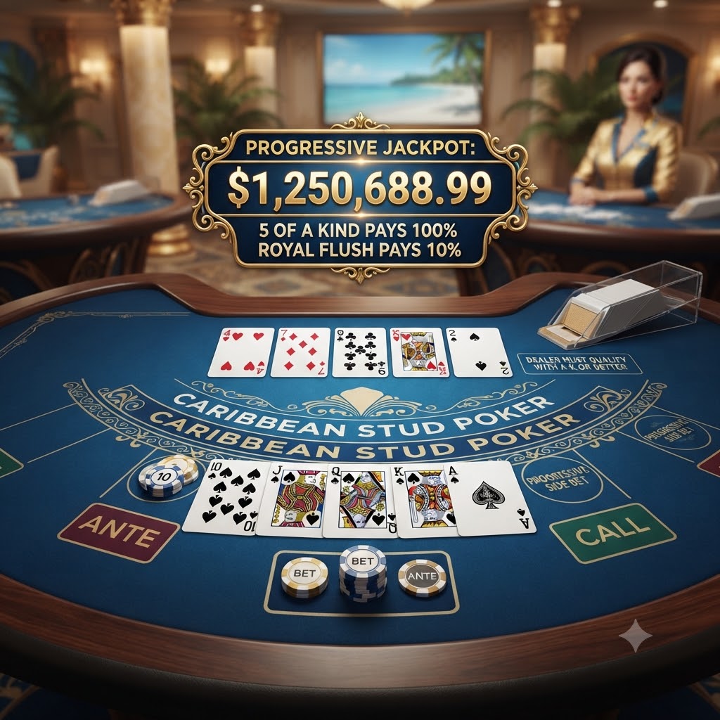 Caribbean Stud poker play against the house Philippines