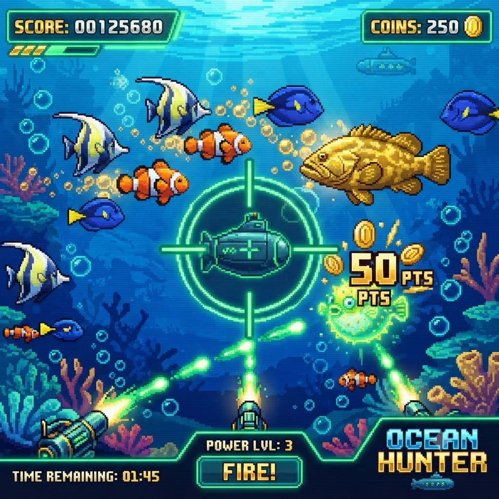 Fish Hunter Classic arcade game Philippines