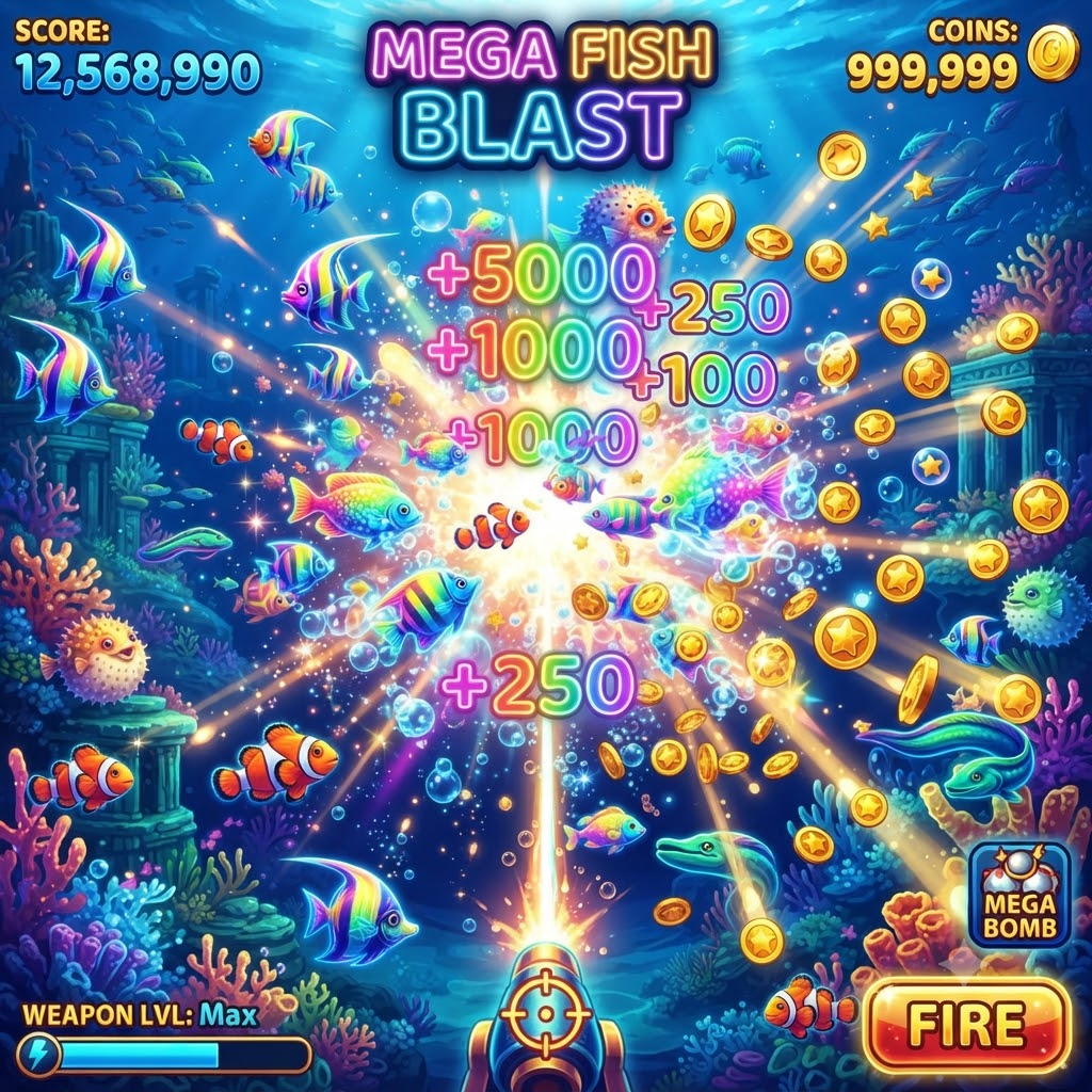 Mega Fish Blast high-stakes fish hunter Philippines
