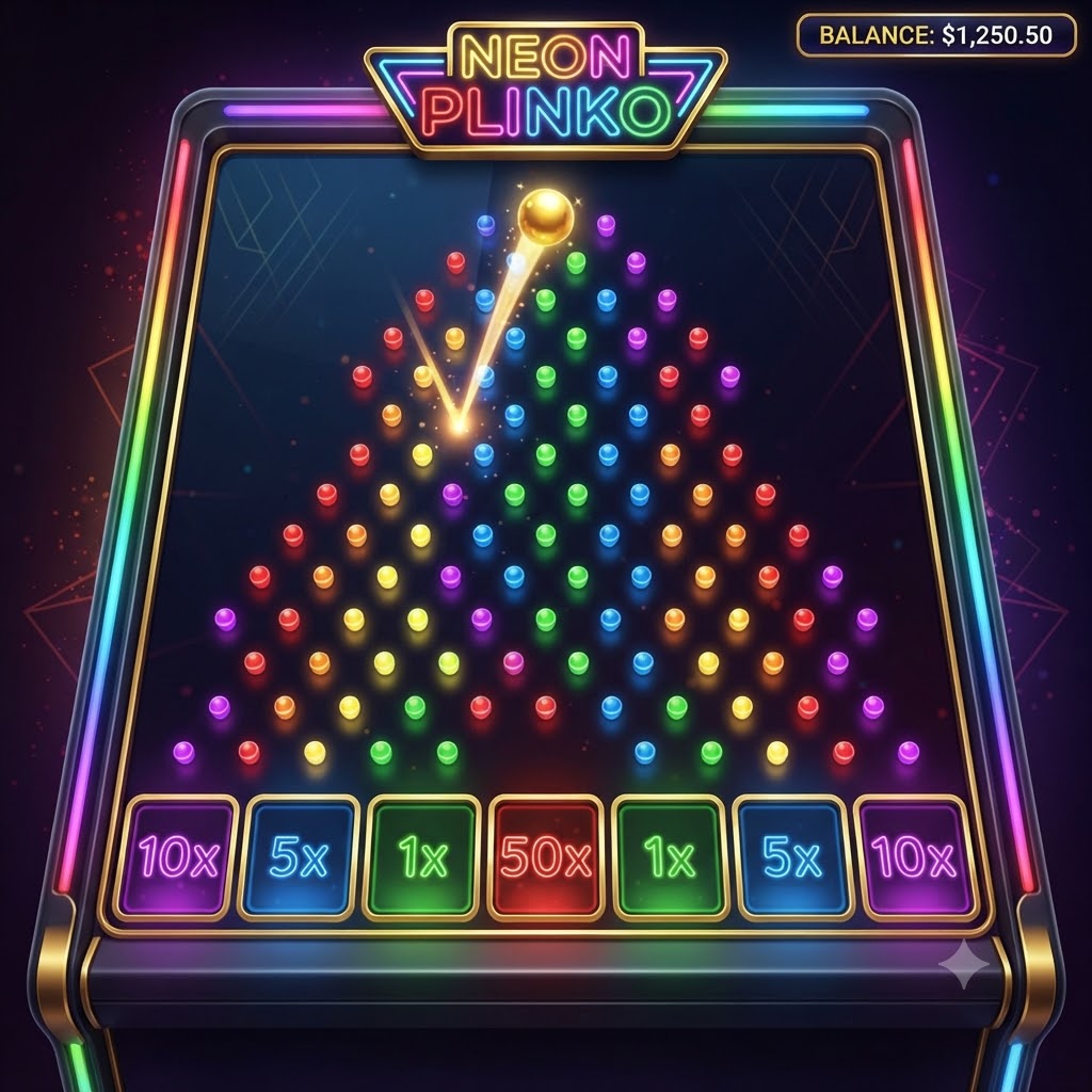 Plinko ball drop payout slots instant win